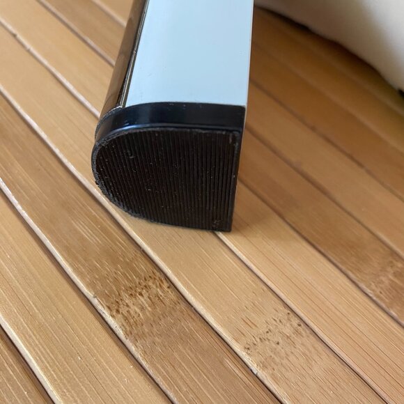 BCBG MaxAzria Size 10 Jovian High Heels Black White Leather Sandals BCBGMaxAzria - Picture 9 of 14